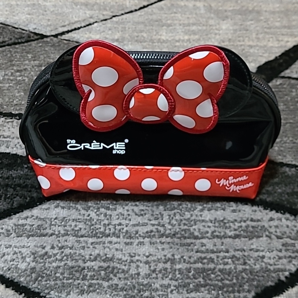 LIMITED EDITION THE CREME SHOP DISNEY MINNIE MOUSE TRAVEL MAKE-UP POUCH BAG